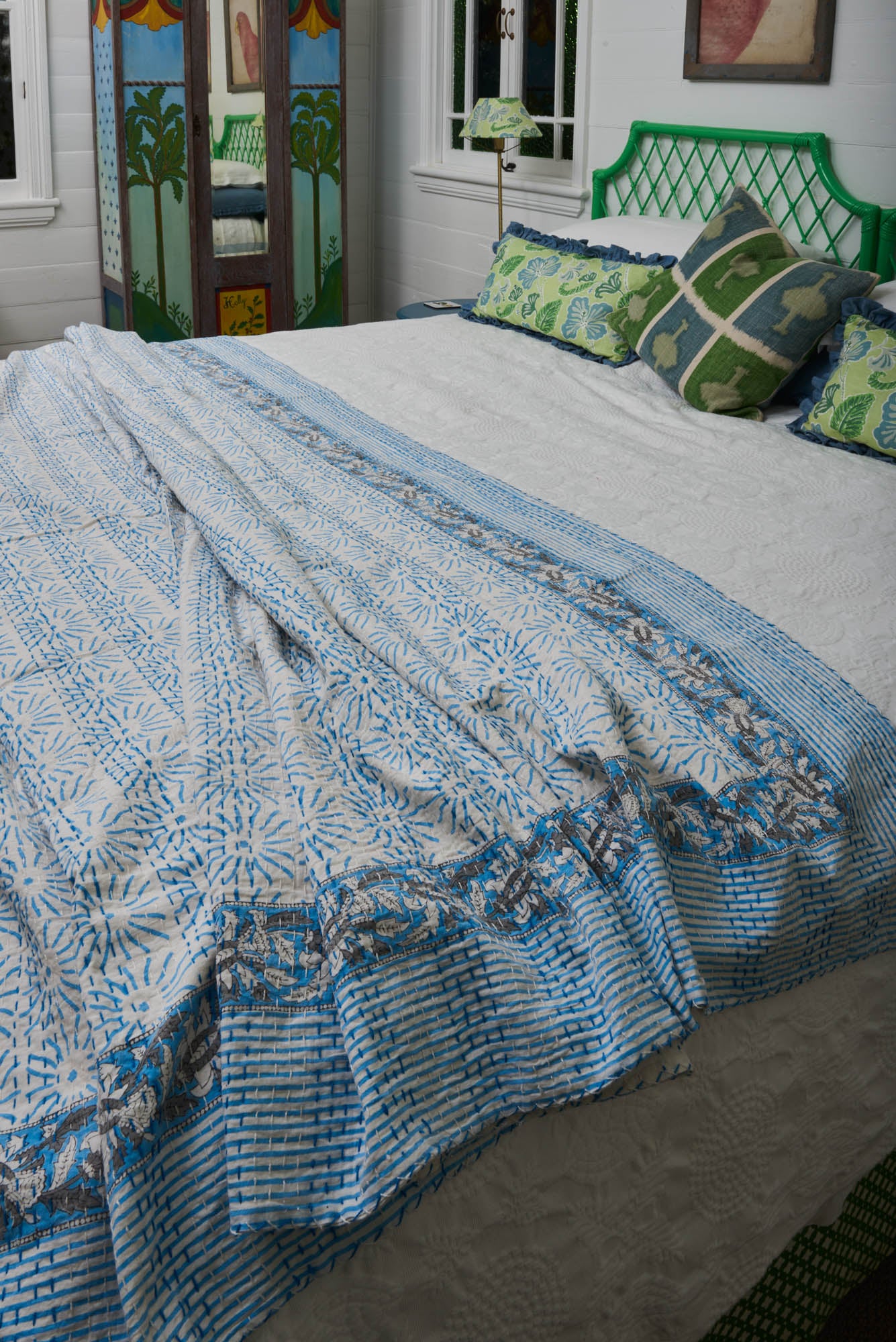 Kantha quilt sale