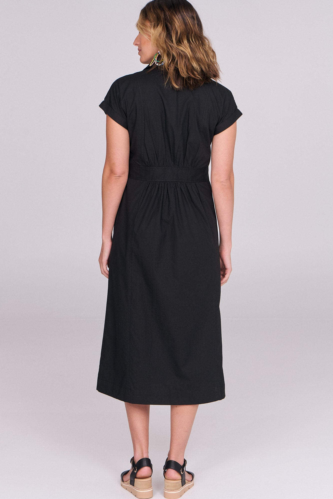 Cali Shirtdress Black