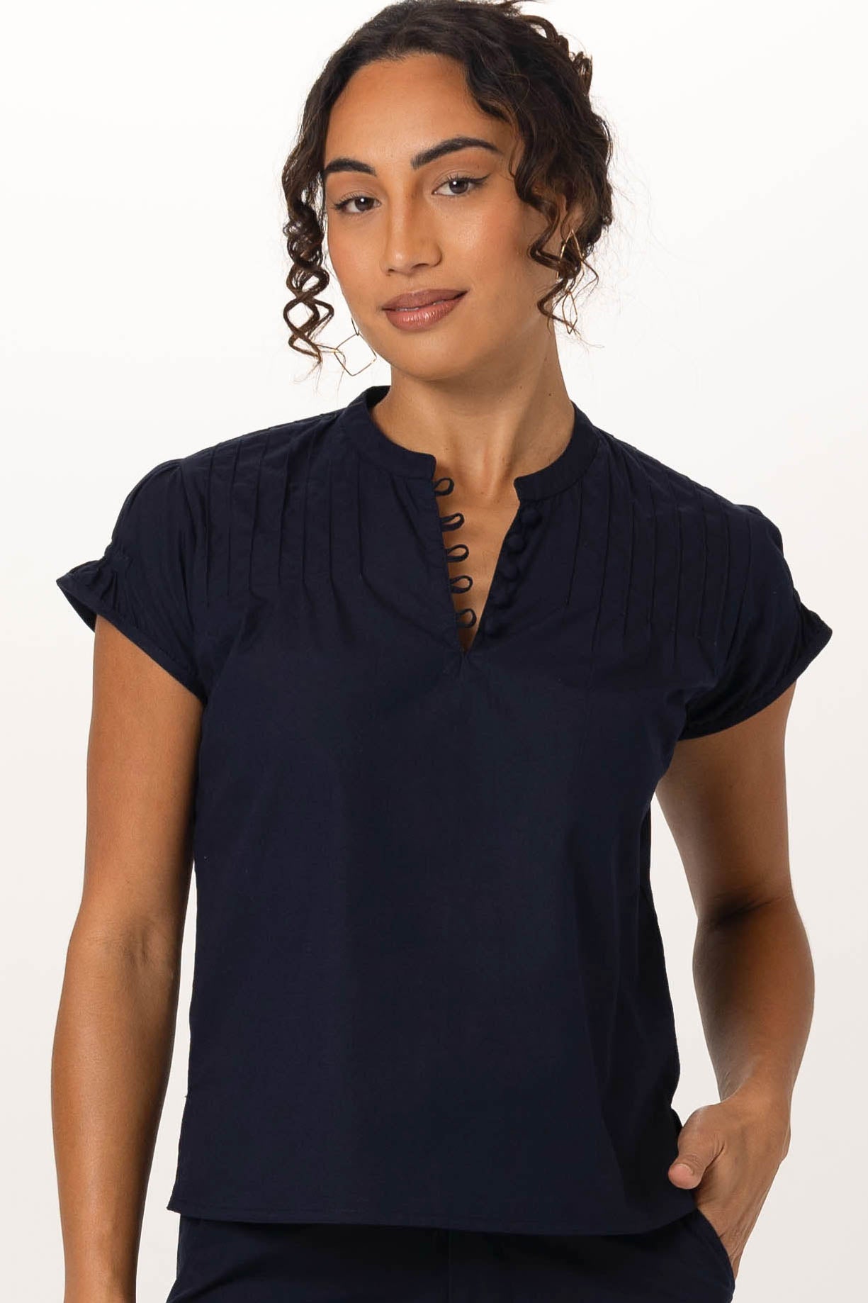 Clover Top Midnight Blue