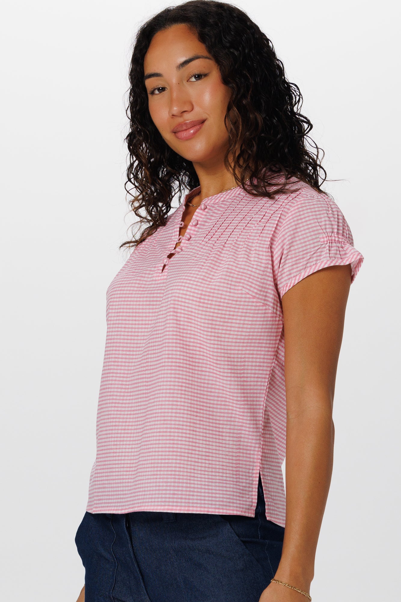 Clover Top Gingham