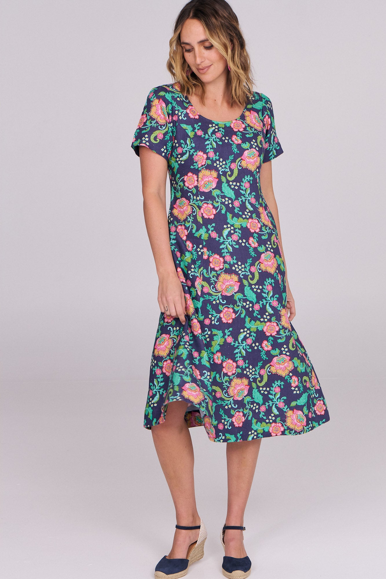 Daphne Dress Honeysuckle