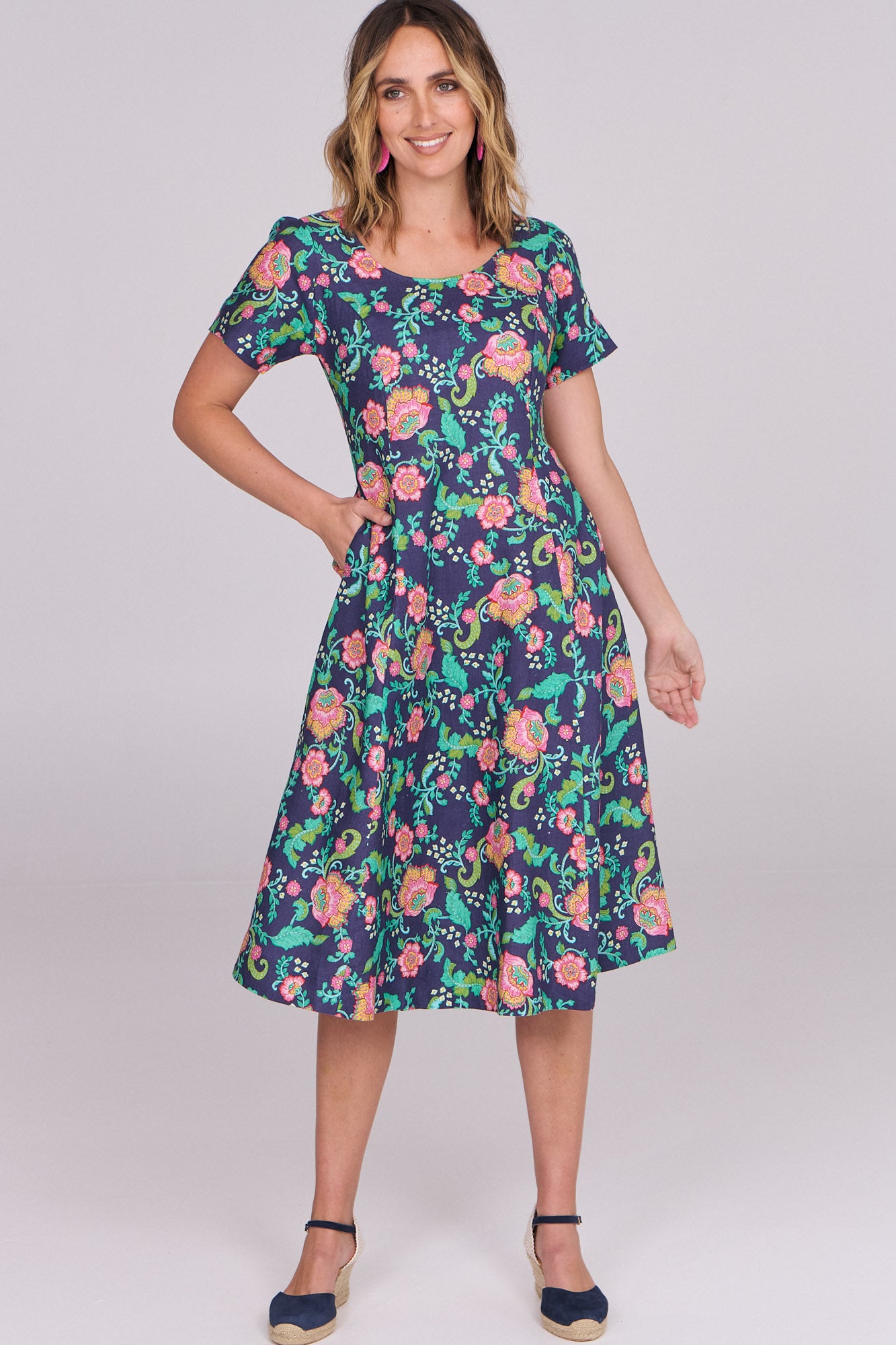 Daphne Dress Honeysuckle