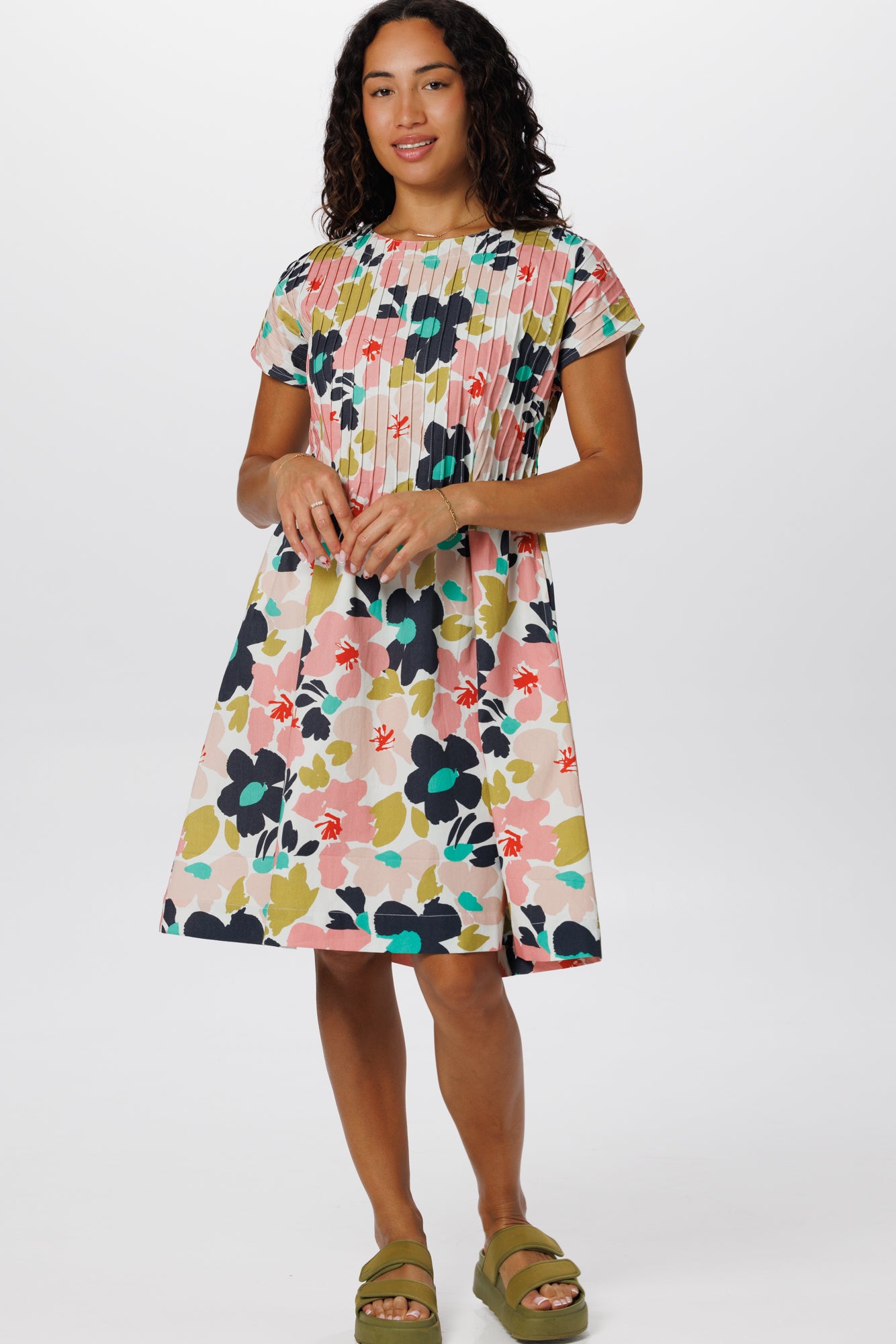 Folk Dress Retro Bloom