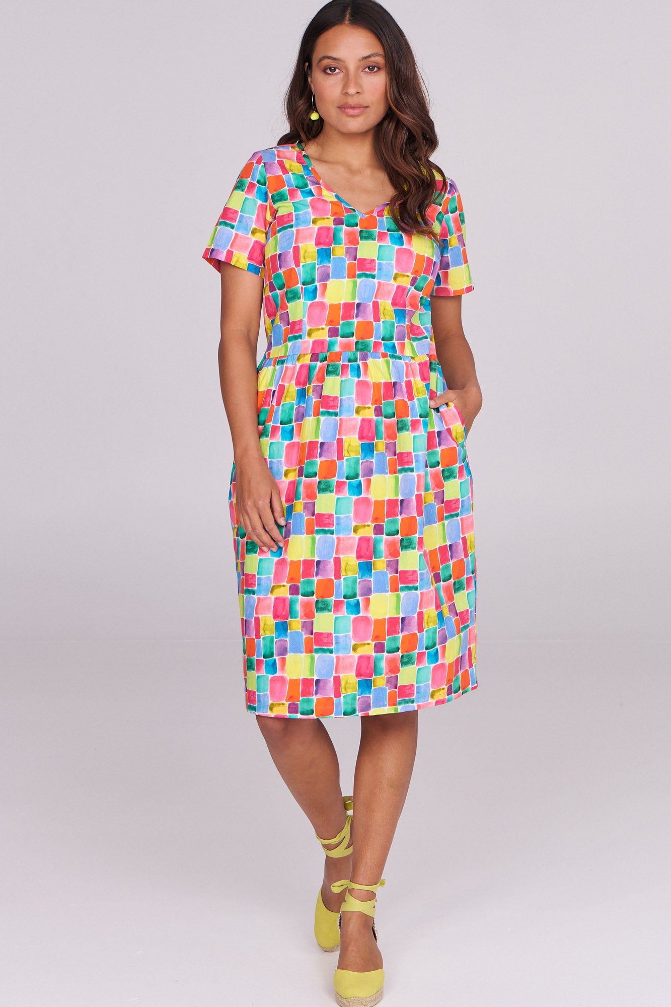 Frankie Dress Hopscotch