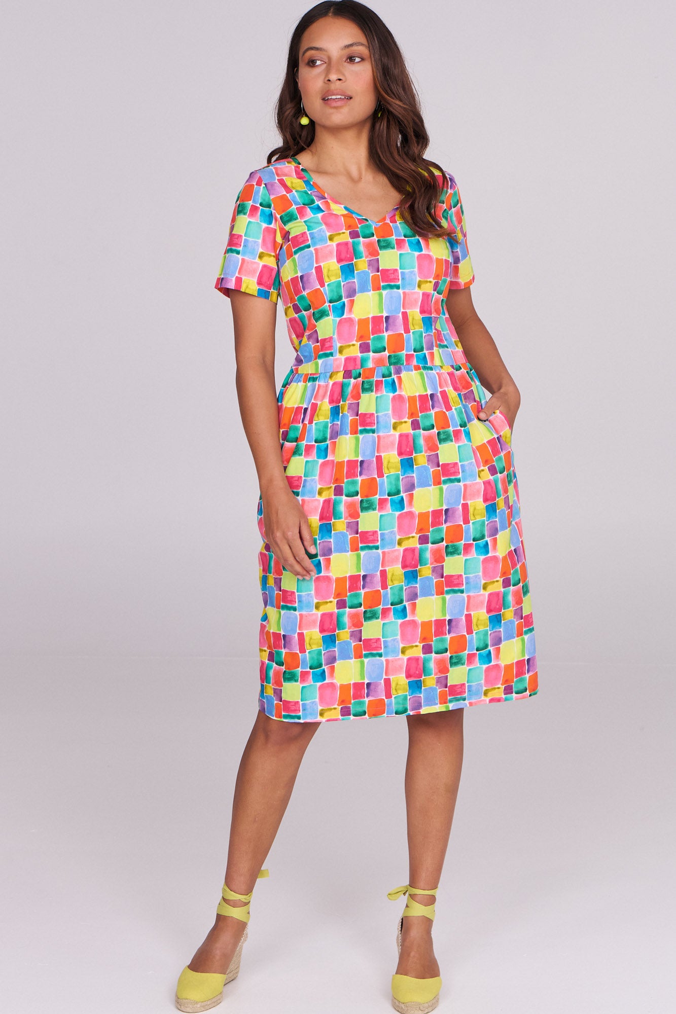 Frankie Dress Hopscotch