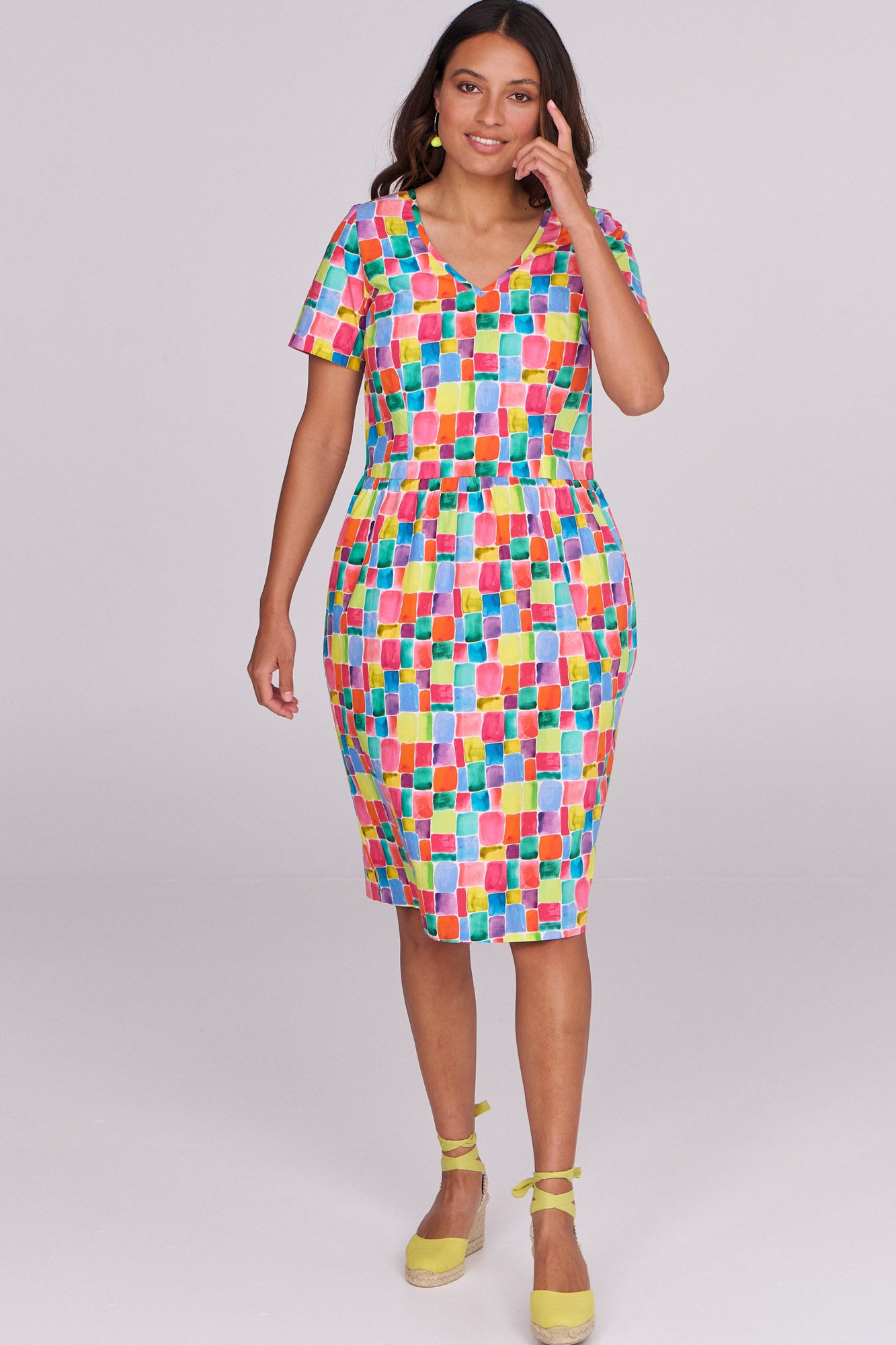 Frankie Dress Hopscotch