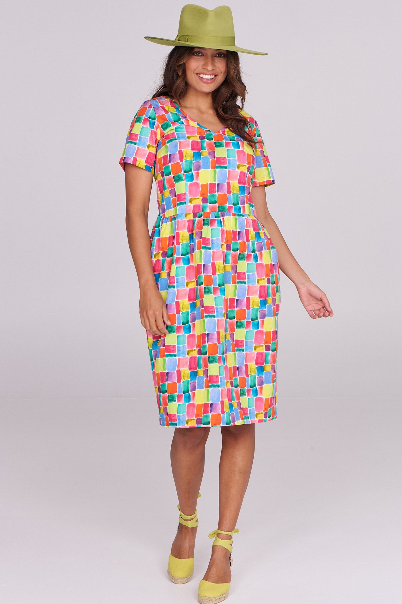 Frankie Dress Hopscotch