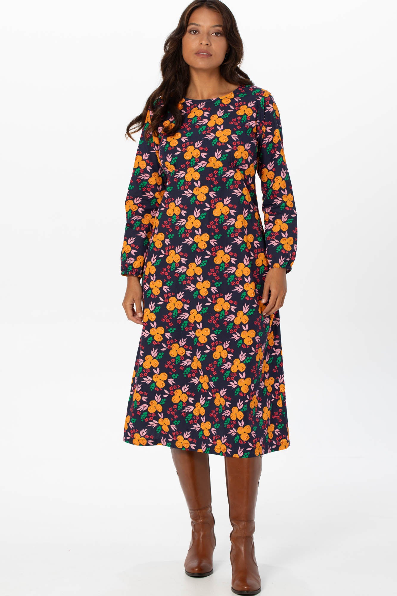 Freya Dress Winter Berries