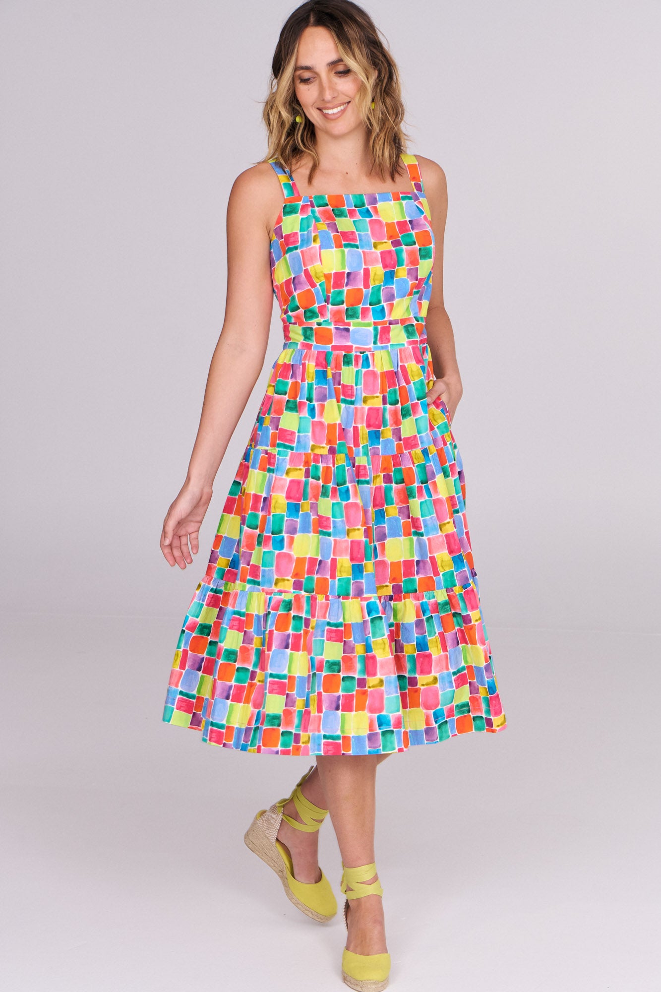 Geneva Dress Hopscotch