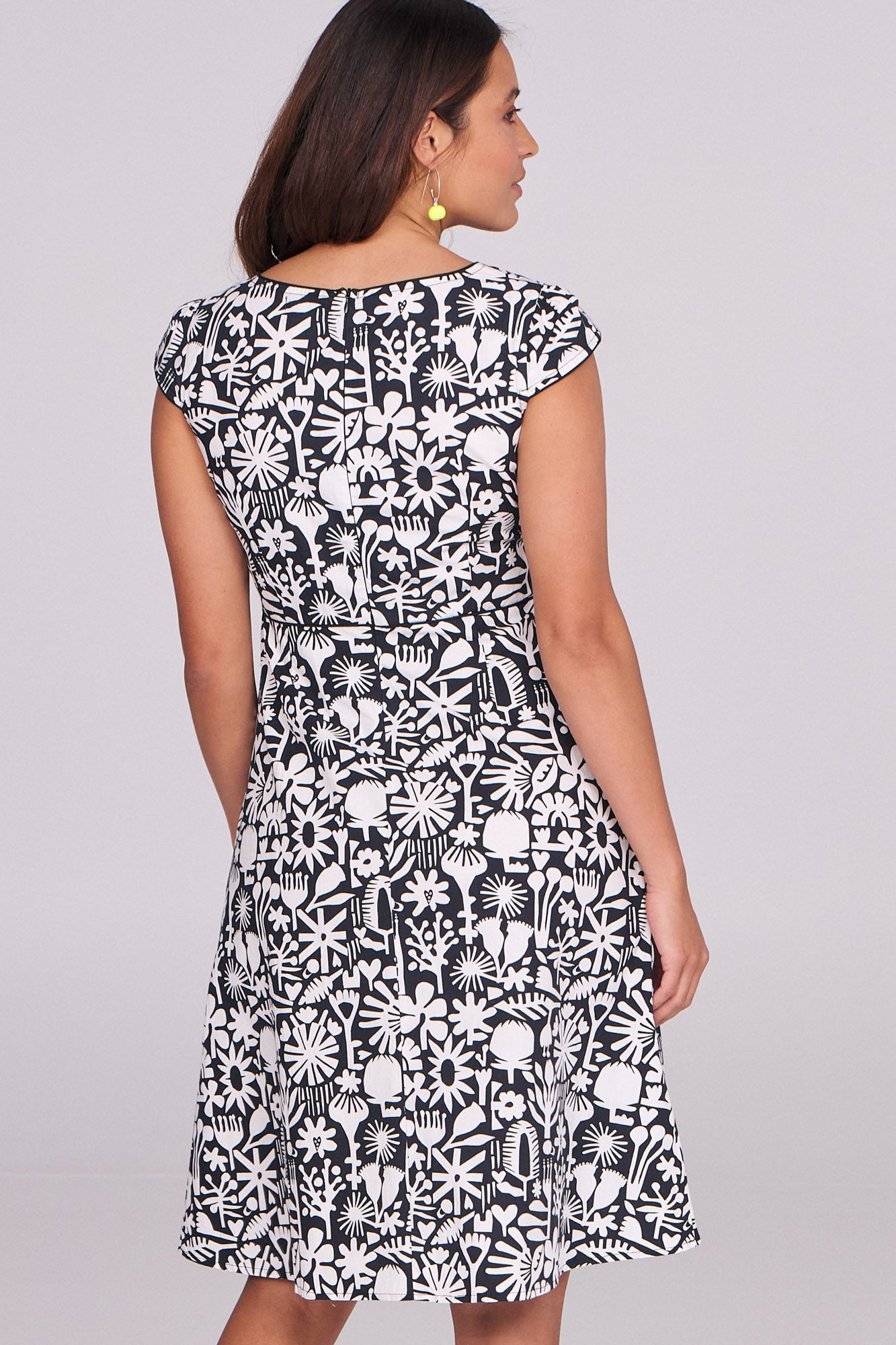 Gia Dress Bush Bloom Mono