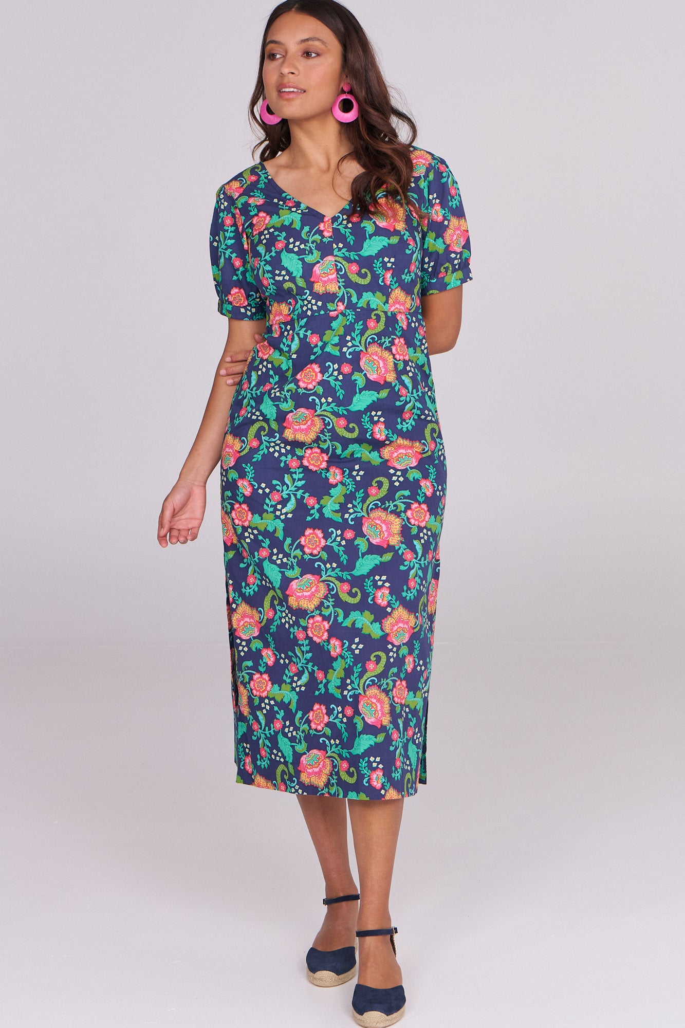 Gilda Dress Honeysuckle