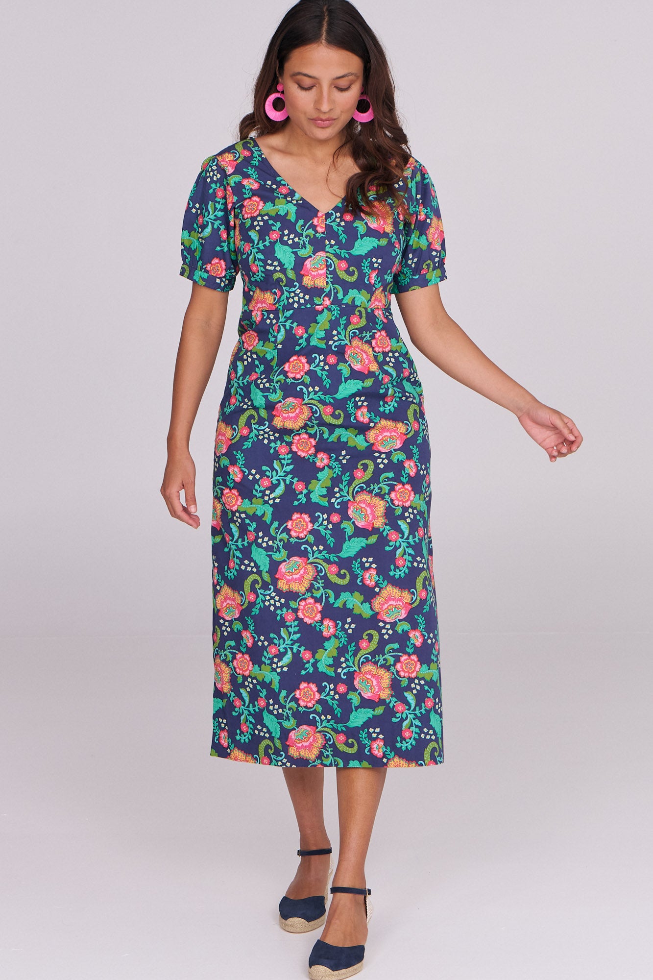 Gilda Dress Honeysuckle