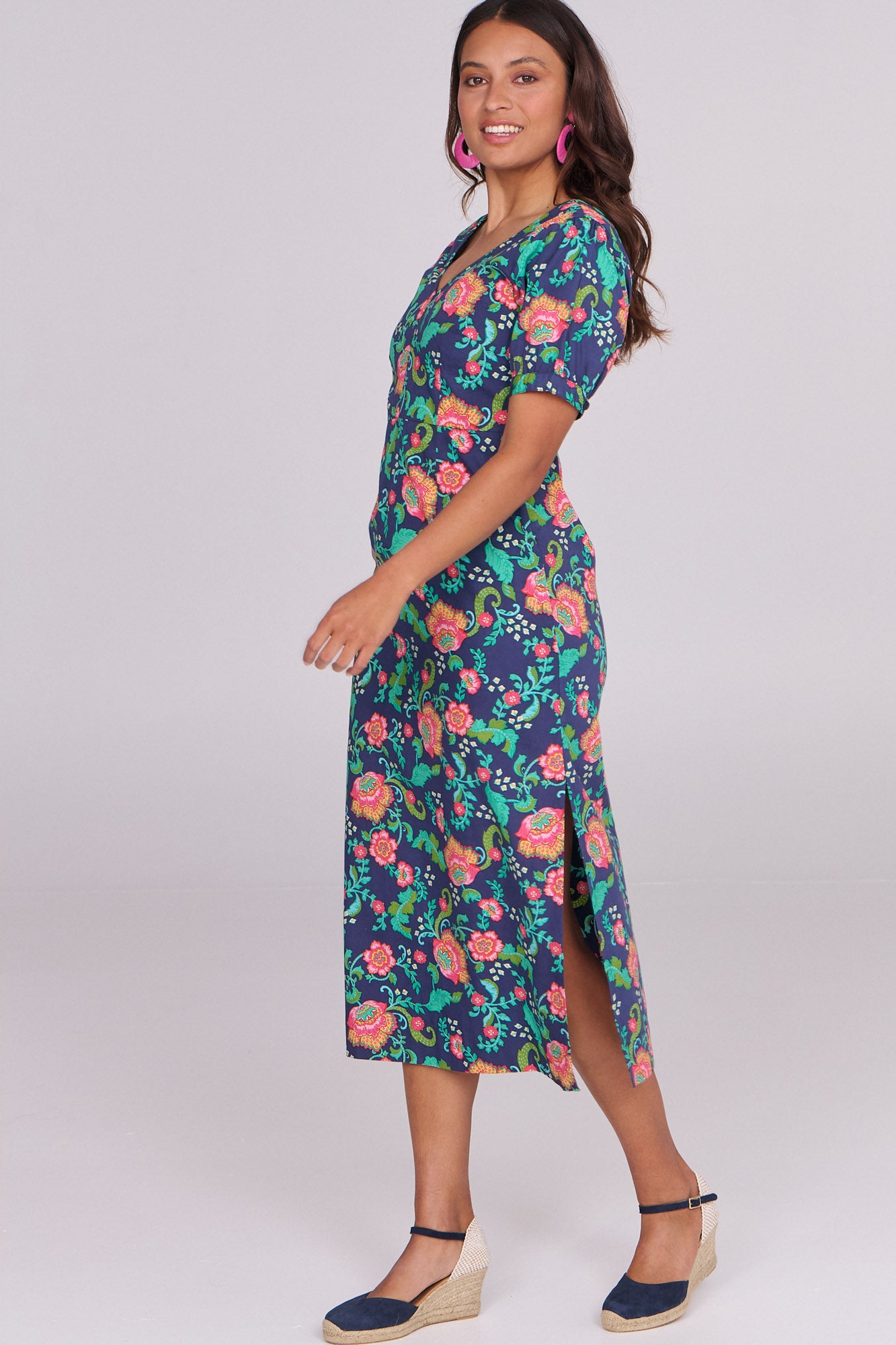 Gilda Dress Honeysuckle