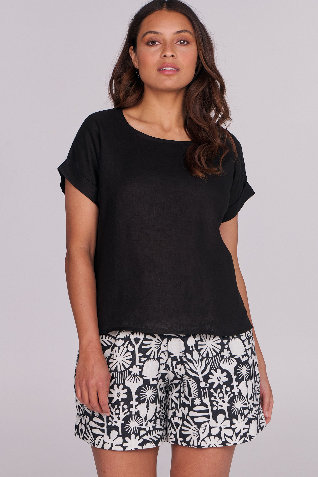 Luna Top Black