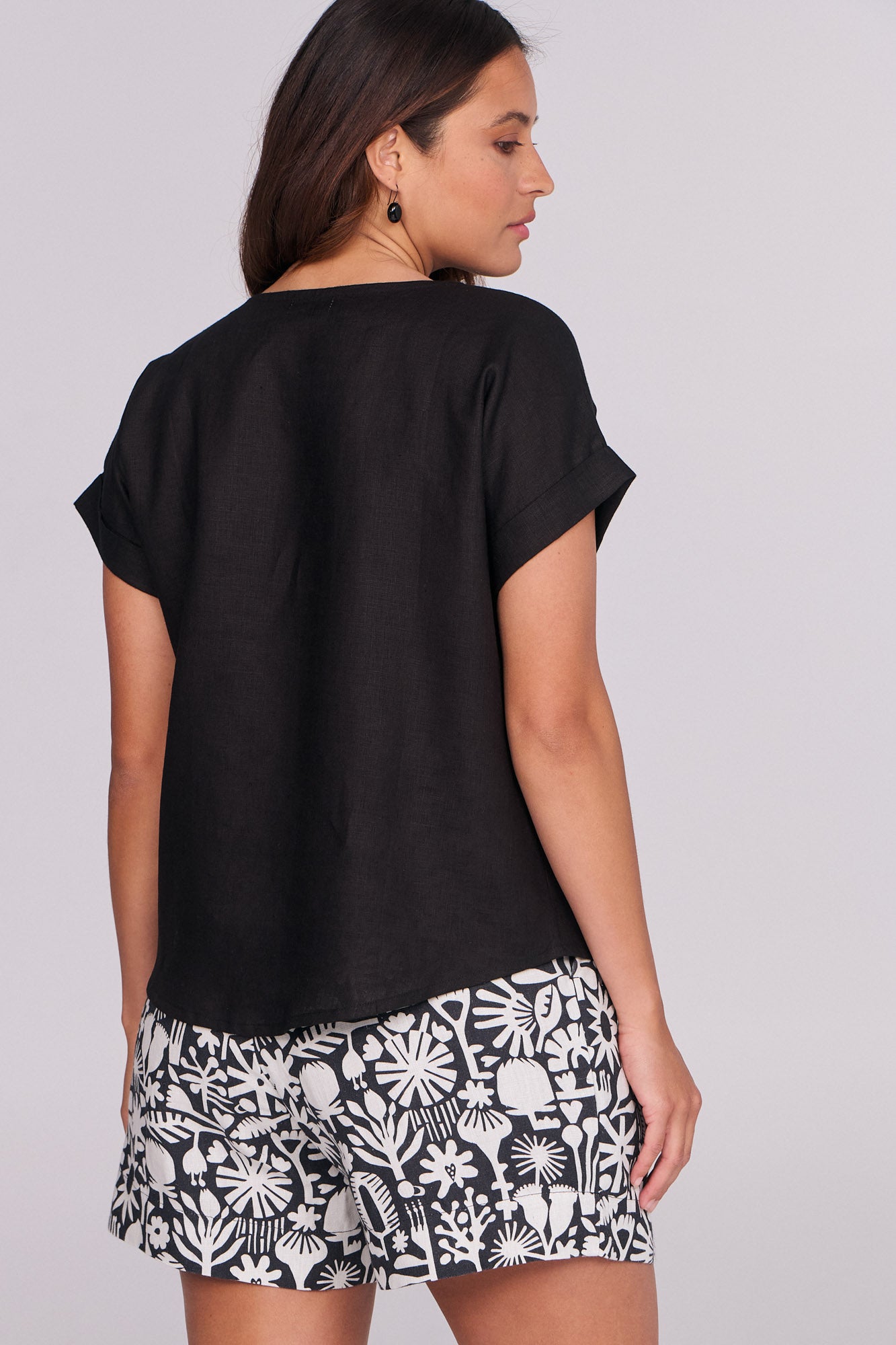 Luna Top Black