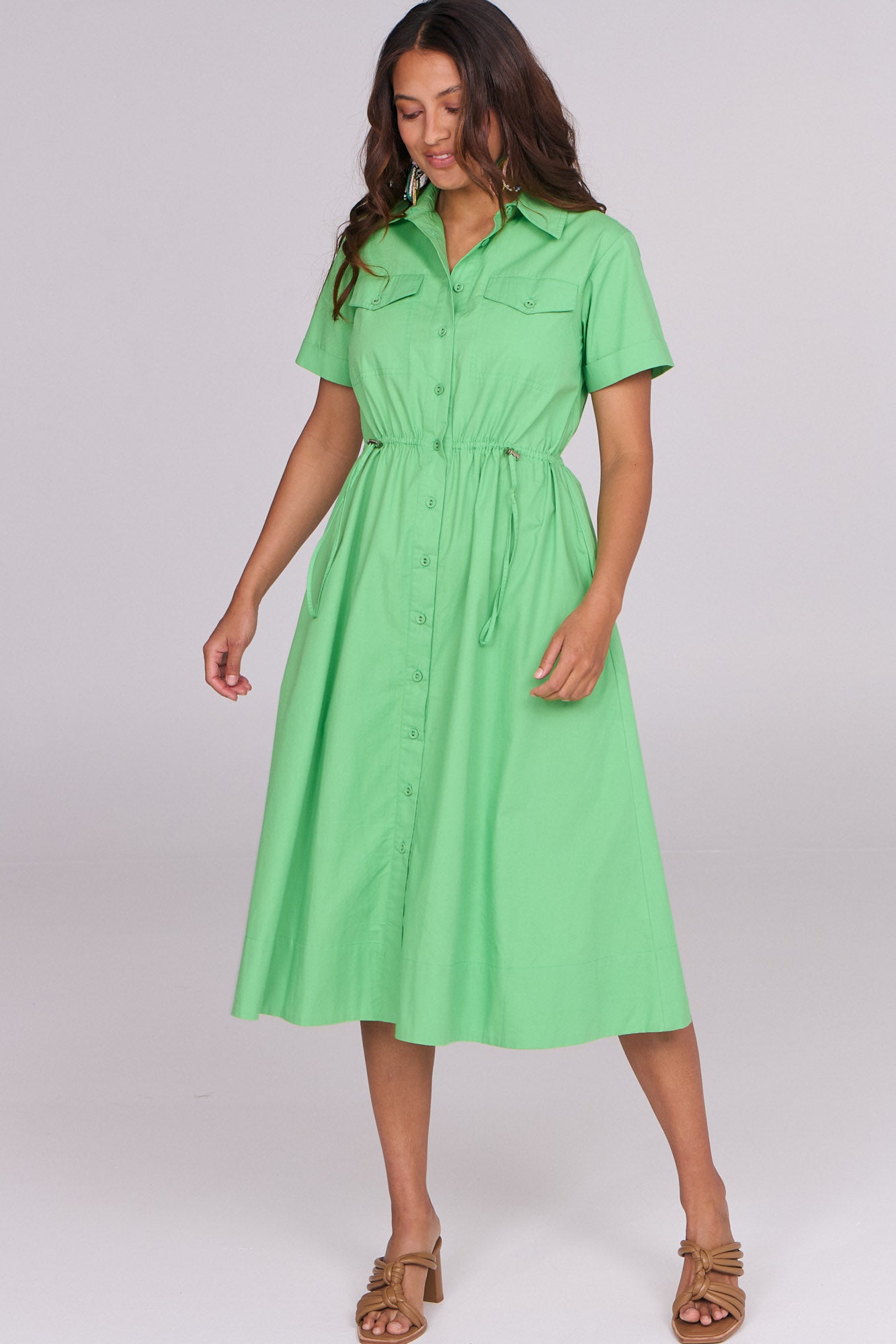 Murphy Dress Apple Green