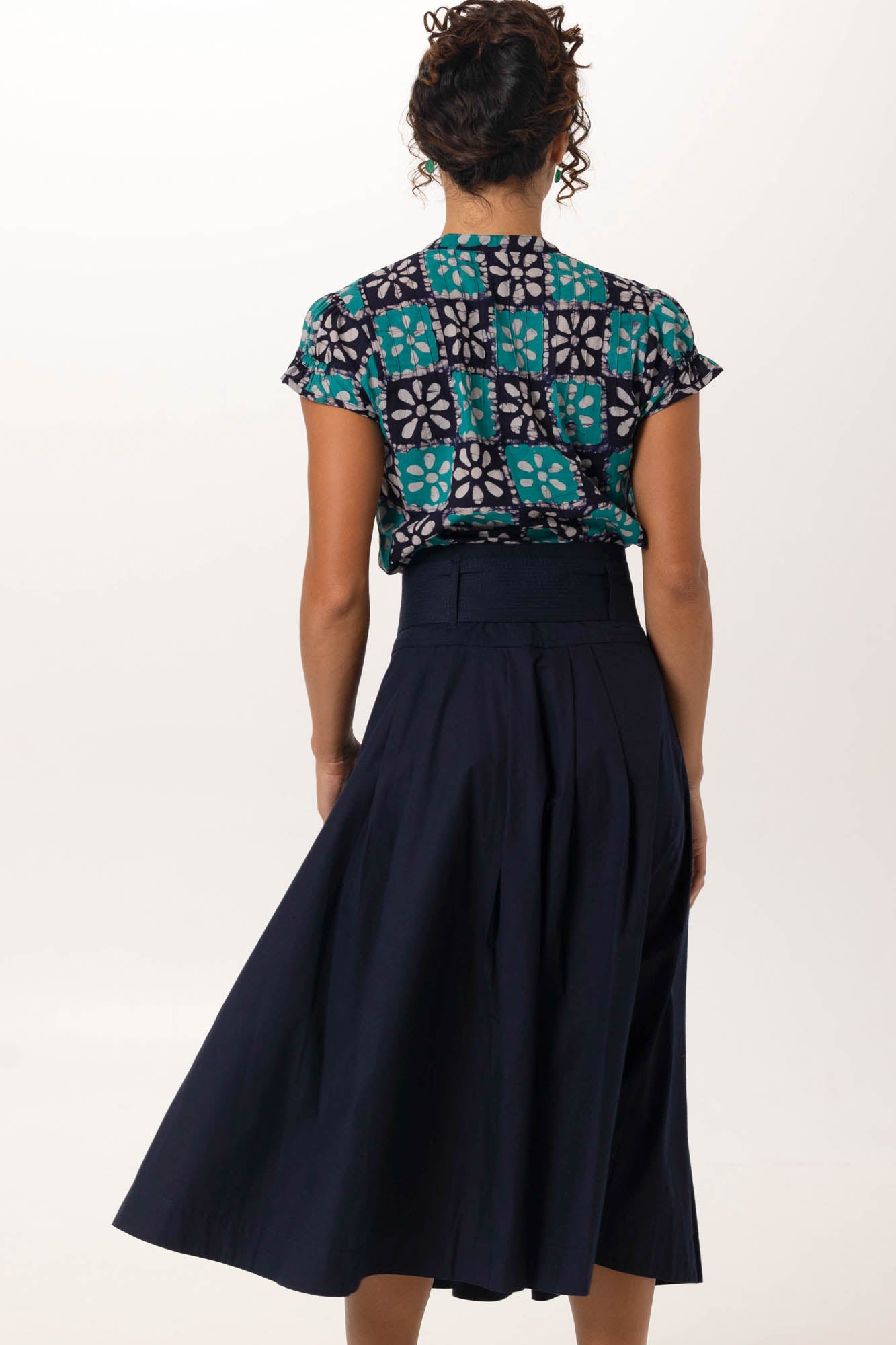 Rhodes Skirt Midnight Blue