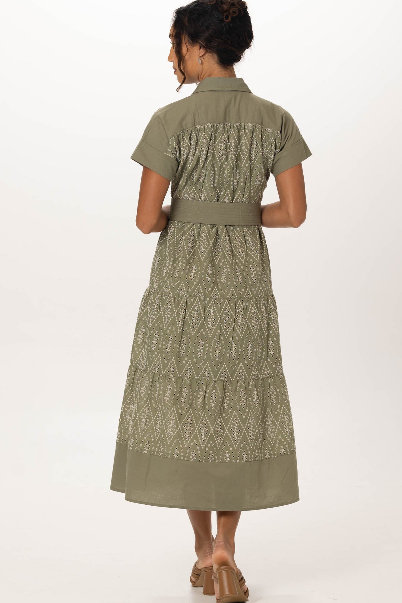 Wren Maxi Sage Embroidery