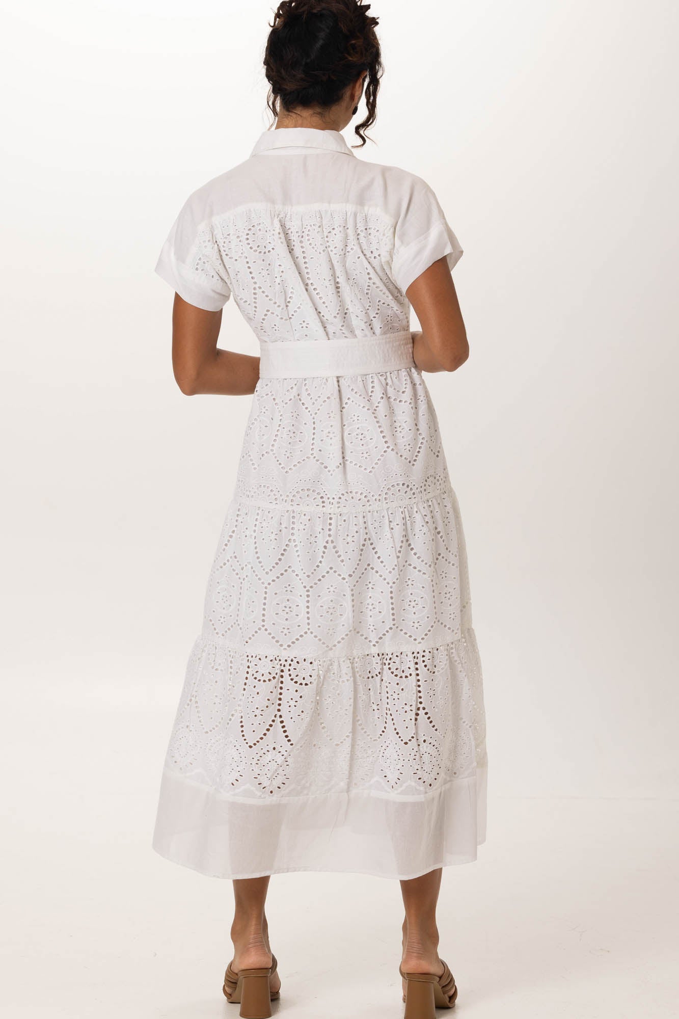 Wren Maxi White Embroidery